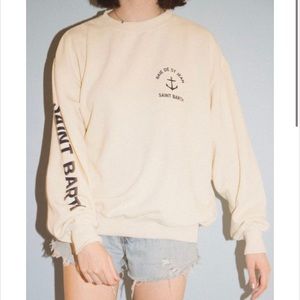 brandy melville st barths sweatshirt